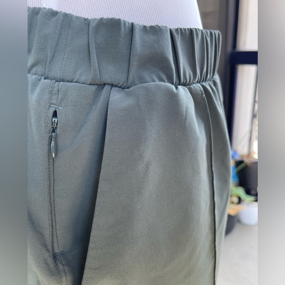 Zella Running Shorts in Khaki Green, M - Picture 14 of 16